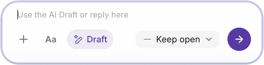 Trusted AI drafts, tagging, and keyboard shortcuts in the initdesk inbox